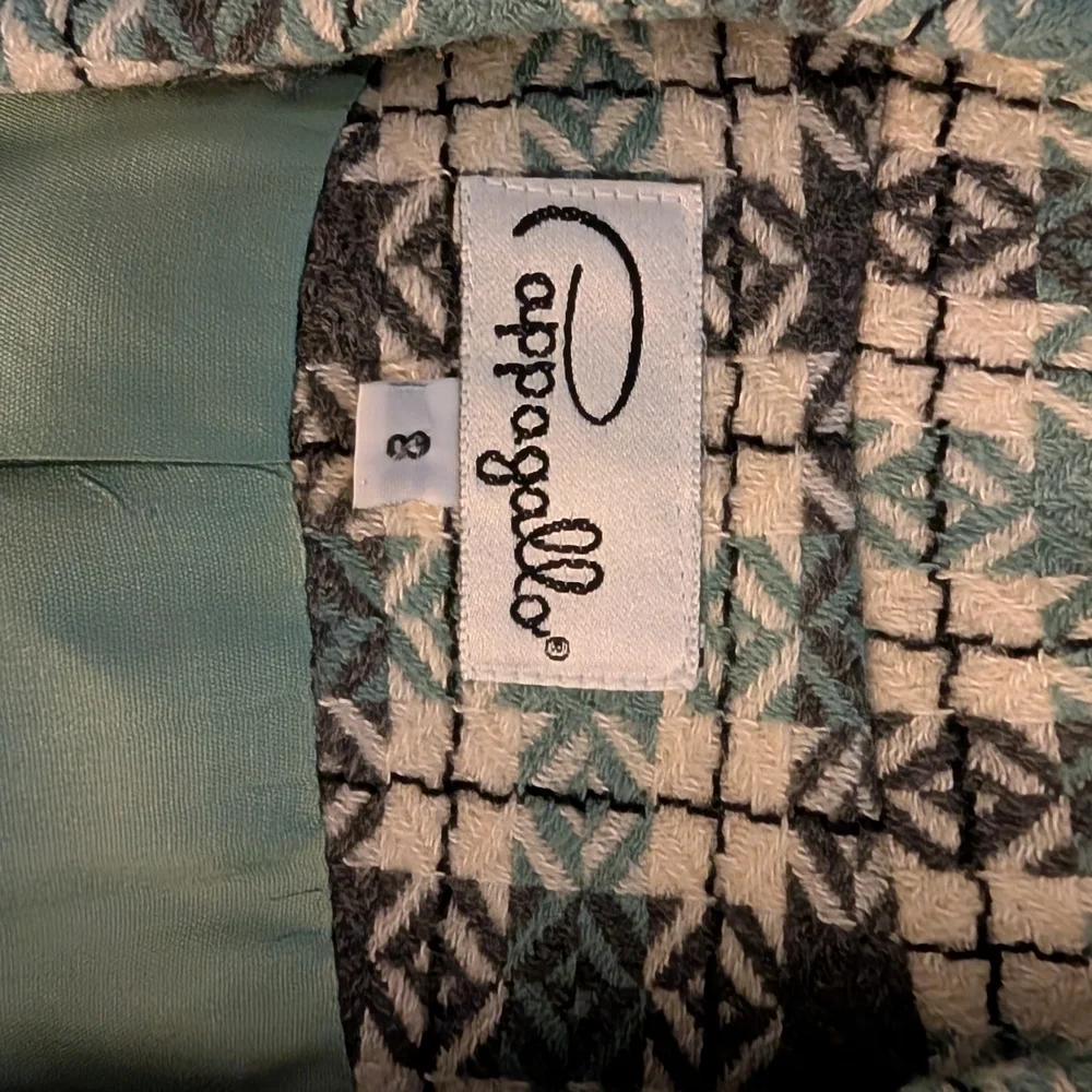 Pappagallo Blue and White Plaid Blazer - Picture 2 of 4
